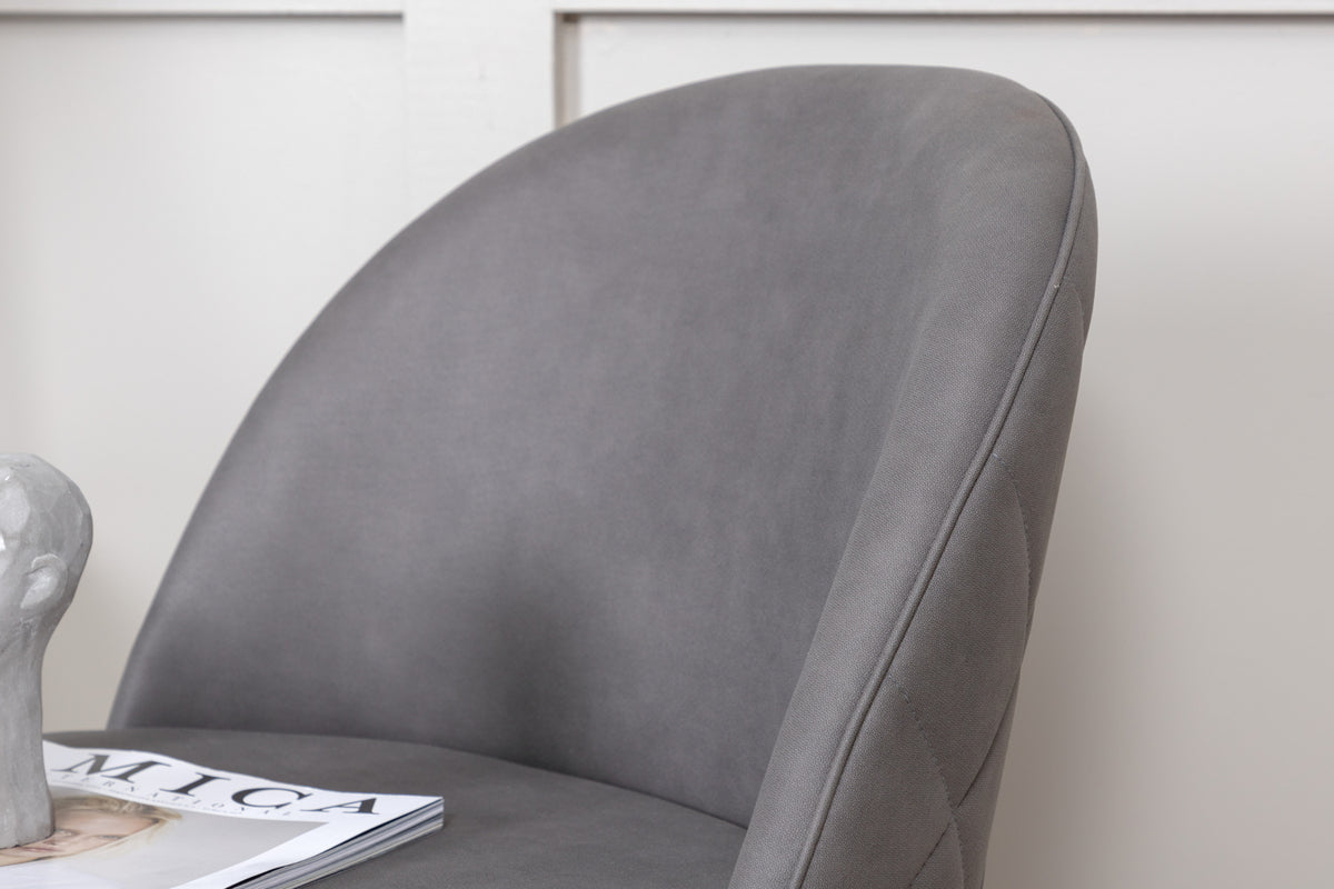 Venture Design Velvet Matstolar 2-pack Grå