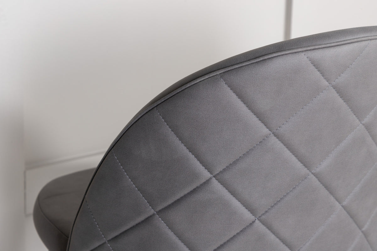 Venture Design Velvet Matstolar 2-pack Grå