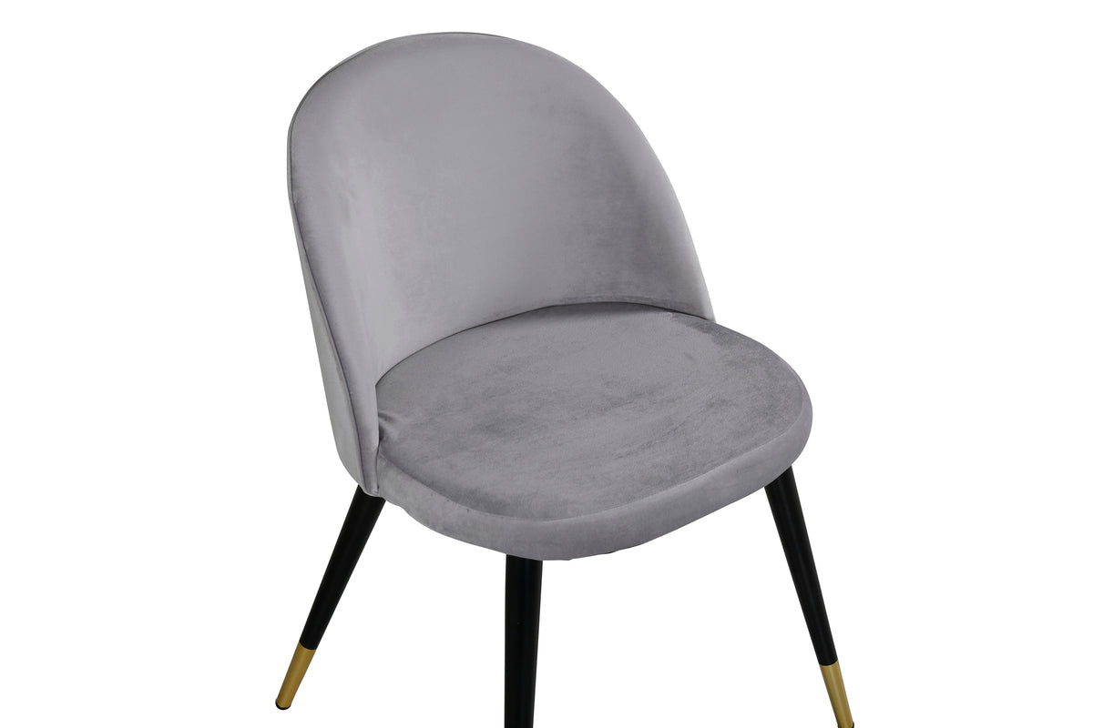 Venture Design Velvet Matstolar 2-pack Grå