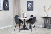 Venture Design Estelle Runda Matbord ⌀106 Vit
