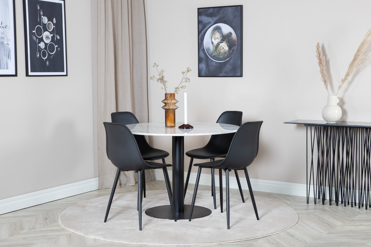 Venture Design Estelle Runda Matbord ⌀106 Vit