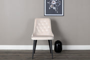 Venture Design Velvet Deluxe Matstolar 2-pack Beige