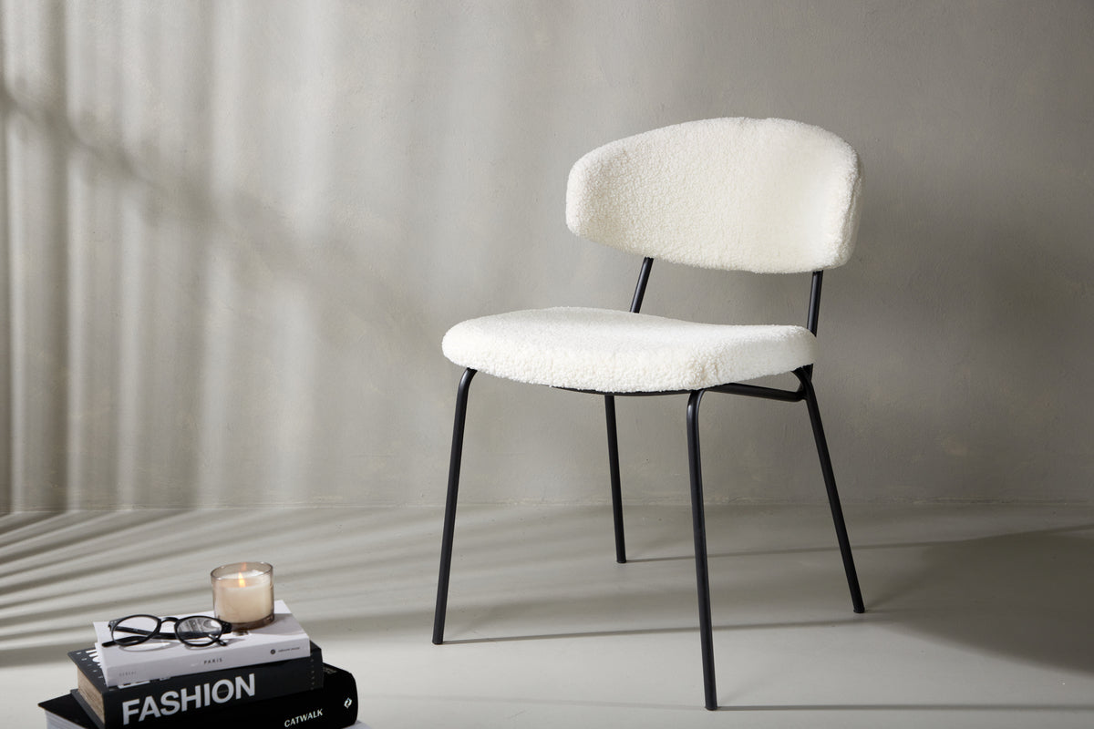 Venture Design Chico Matstolar 2-pack Vit
