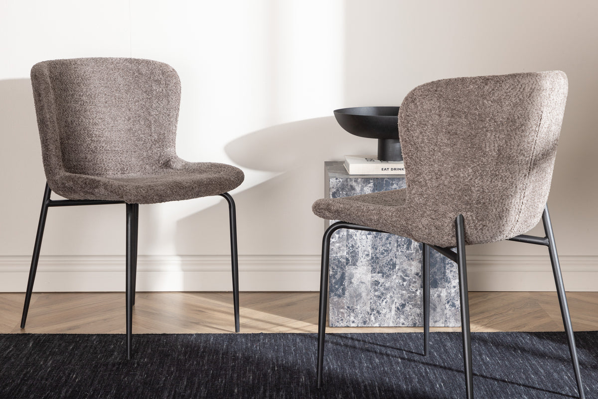Venture Design Modesto Matstolar 2-pack Brun