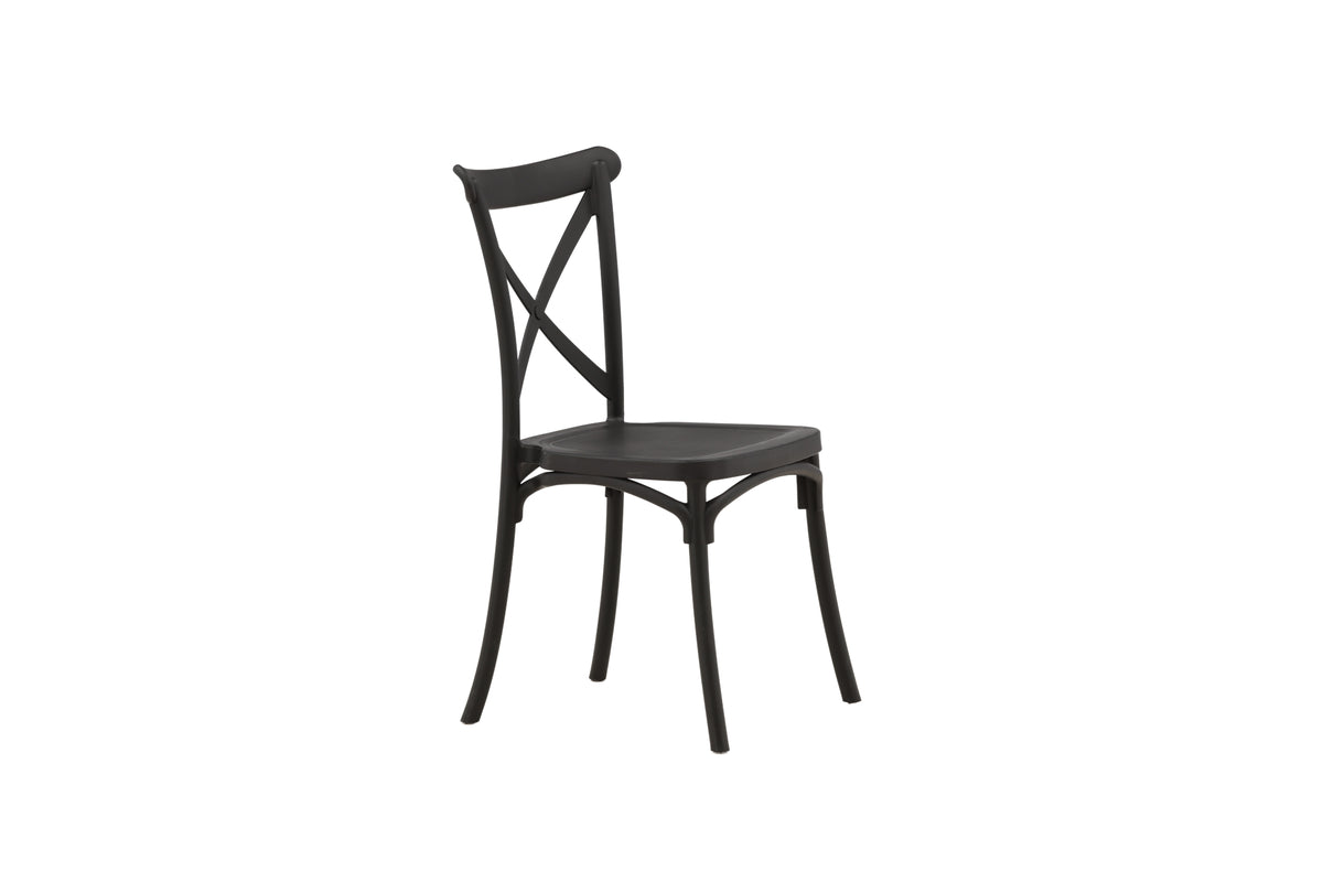 Venture Design Crosett Matstolar 2-pack Svart