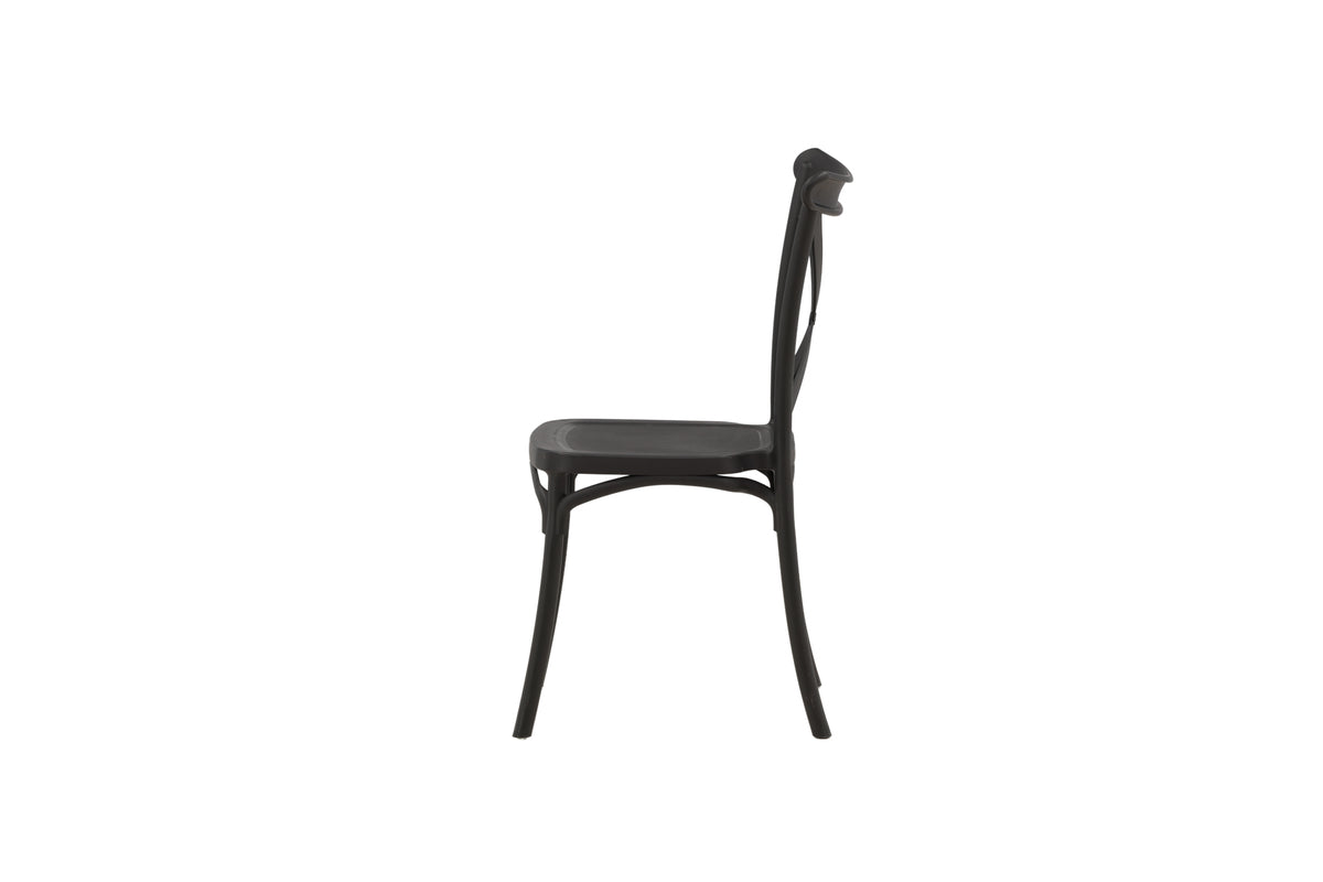 Venture Design Crosett Matstolar 2-pack Svart