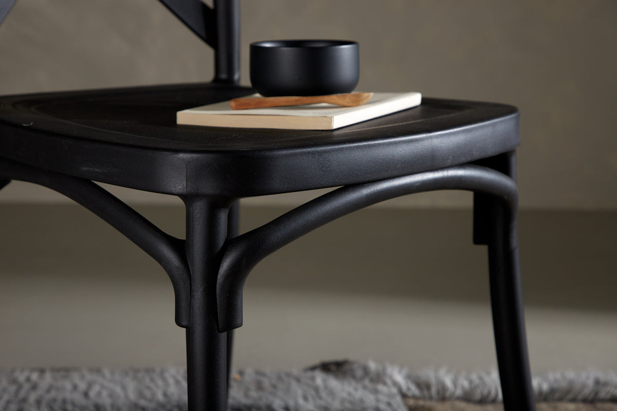 Venture Design Crosett Matstolar 2-pack Svart