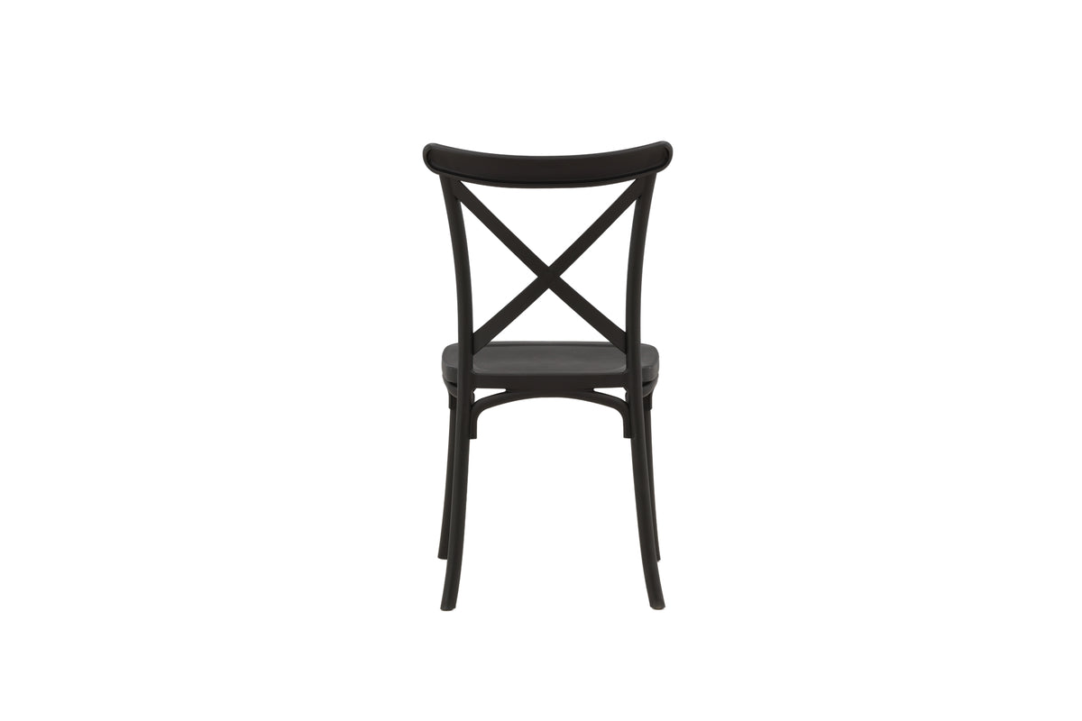 Venture Design Crosett Matstolar 2-pack Svart