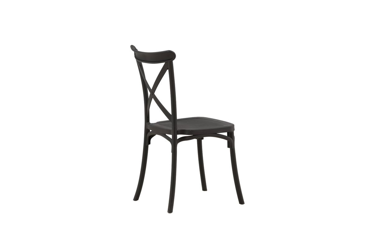 Venture Design Crosett Matstolar 2-pack Svart