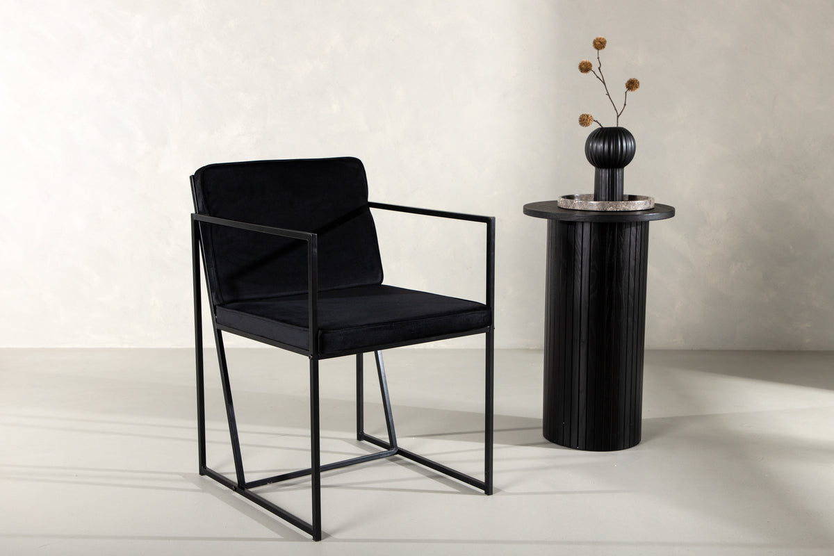Venture Design Richmond Matstolar 2-pack Svart