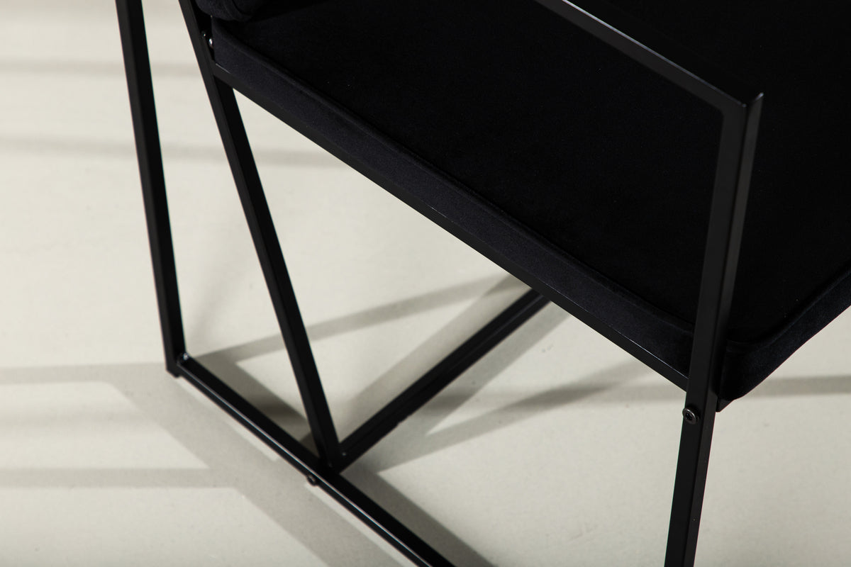Venture Design Richmond Matstolar 2-pack Svart