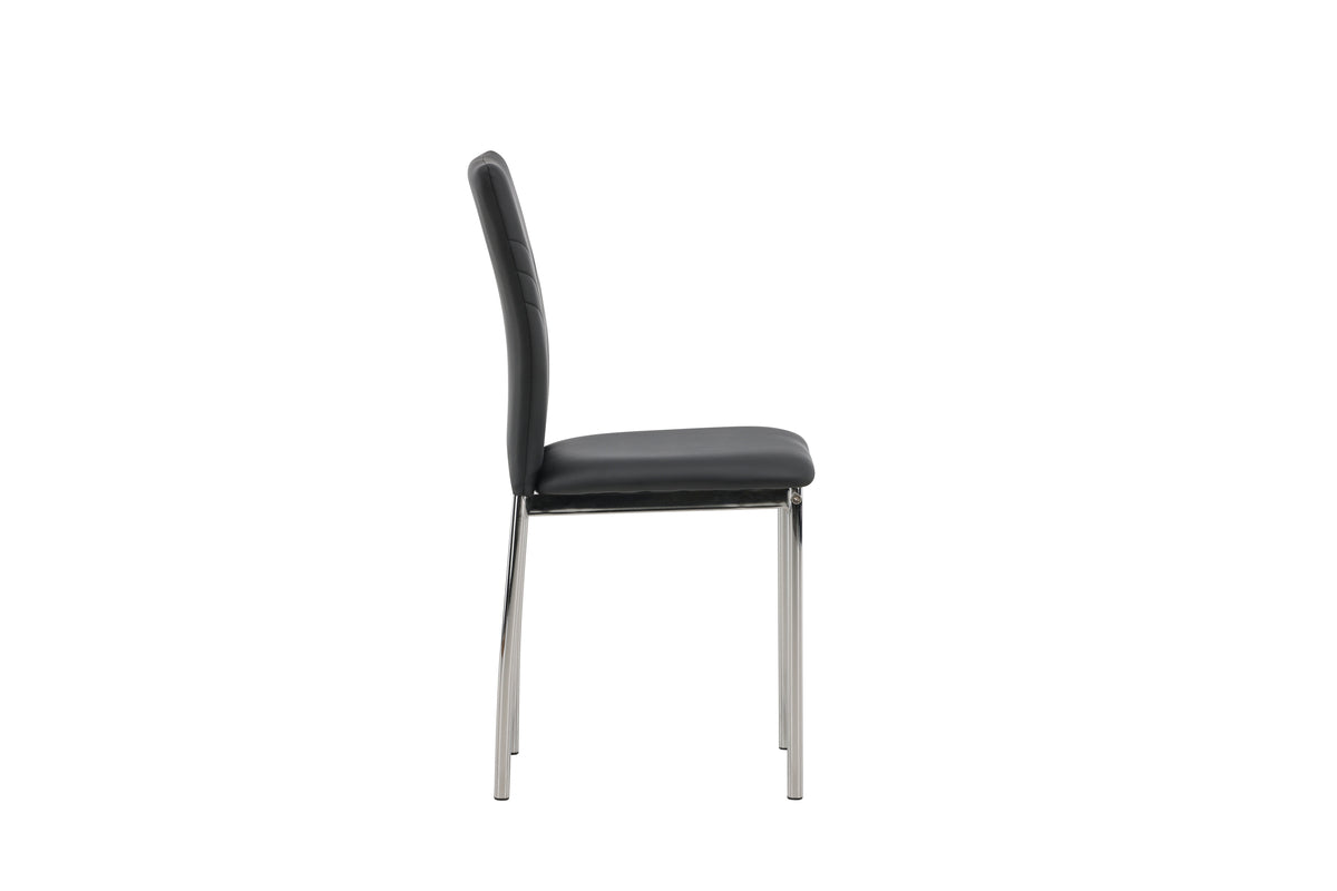 Venture Design Lily Matstolar 2-pack Svart