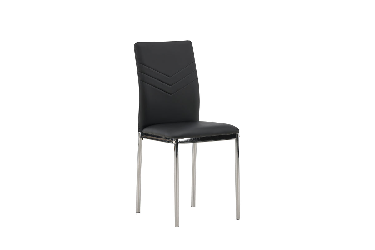 Venture Design Lily Matstolar 2-pack Svart