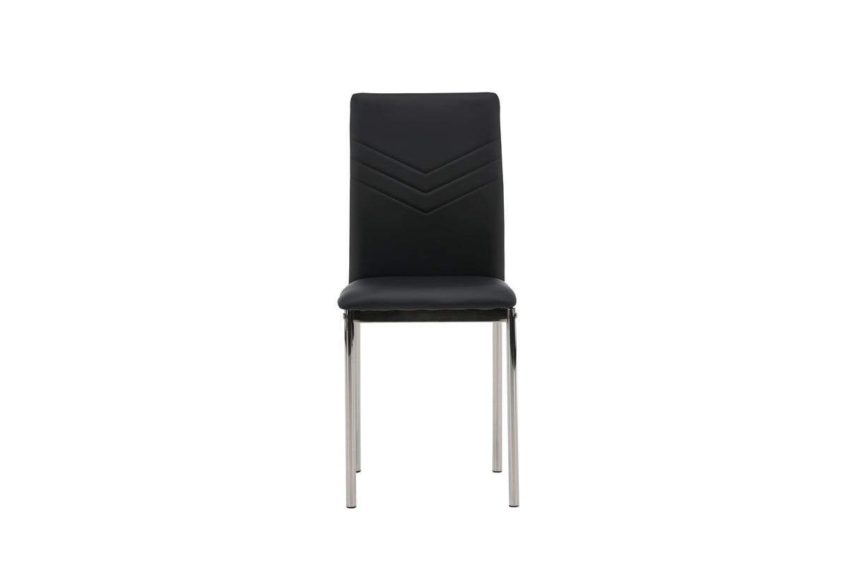 Venture Design Lily Matstolar 2-pack Svart