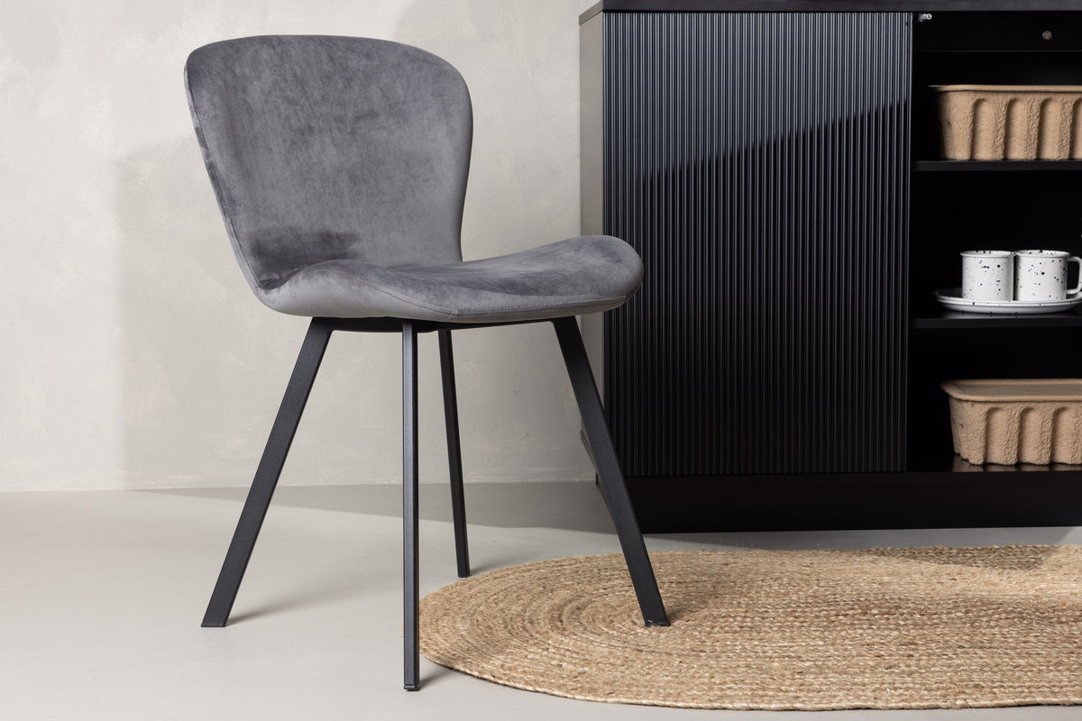 Venture Design Lilja Matstolar 2-pack Grå