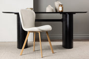 Venture Design Lilja Matstolar 2-pack Beige