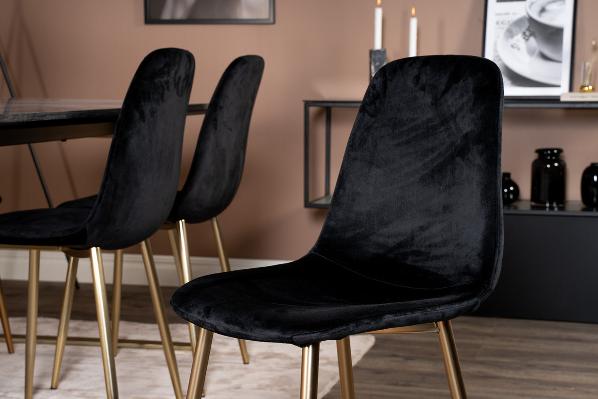 Venture Design Polar Matstolar 2-pack Svart
