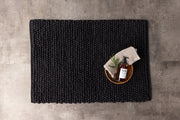 Venture Design Wilmer Rektangulära Mattor 80 x 50 Svart