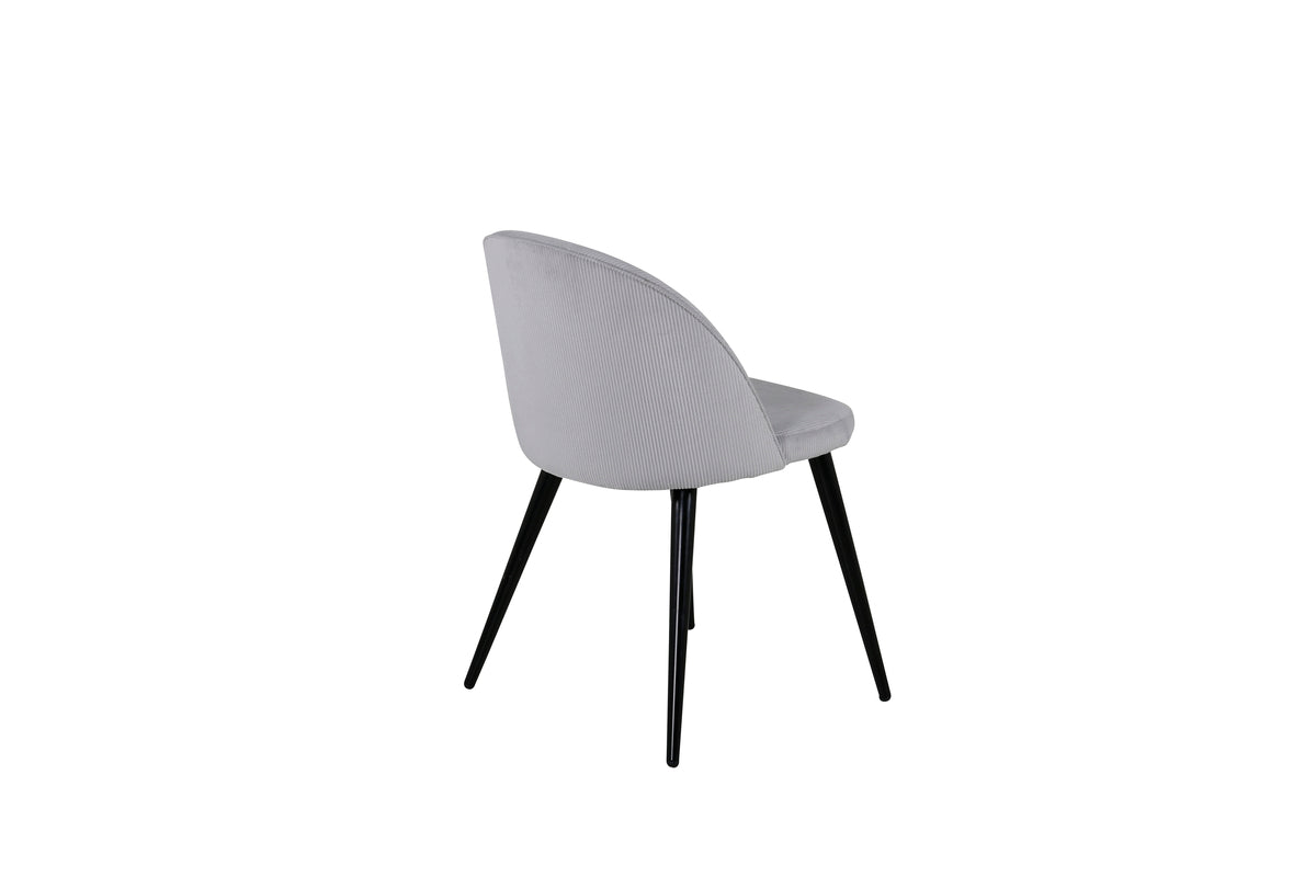 Venture Design Velvet Matstolar 2-pack Ljusgrå