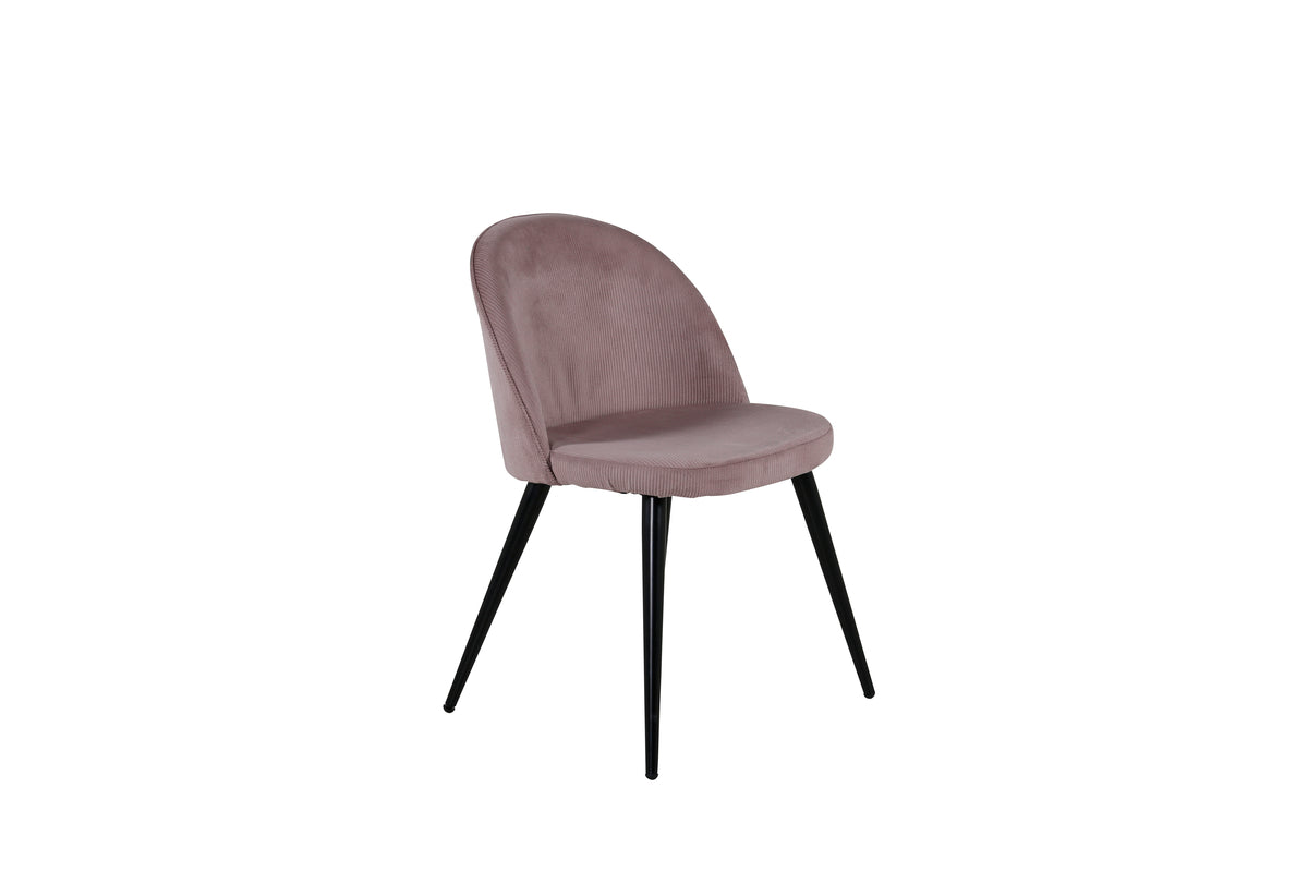 Venture Design Velvet Matstolar 2-pack Gammelrosa