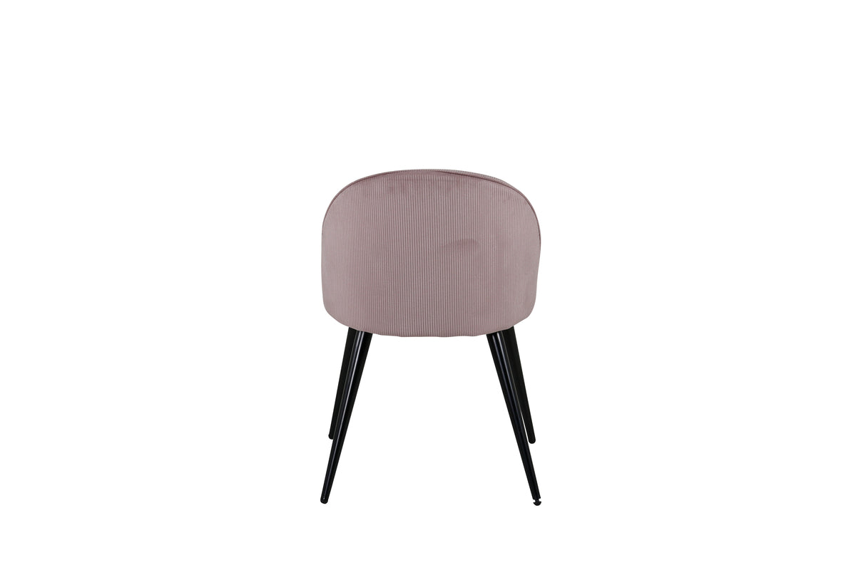 Venture Design Velvet Matstolar 2-pack Gammelrosa