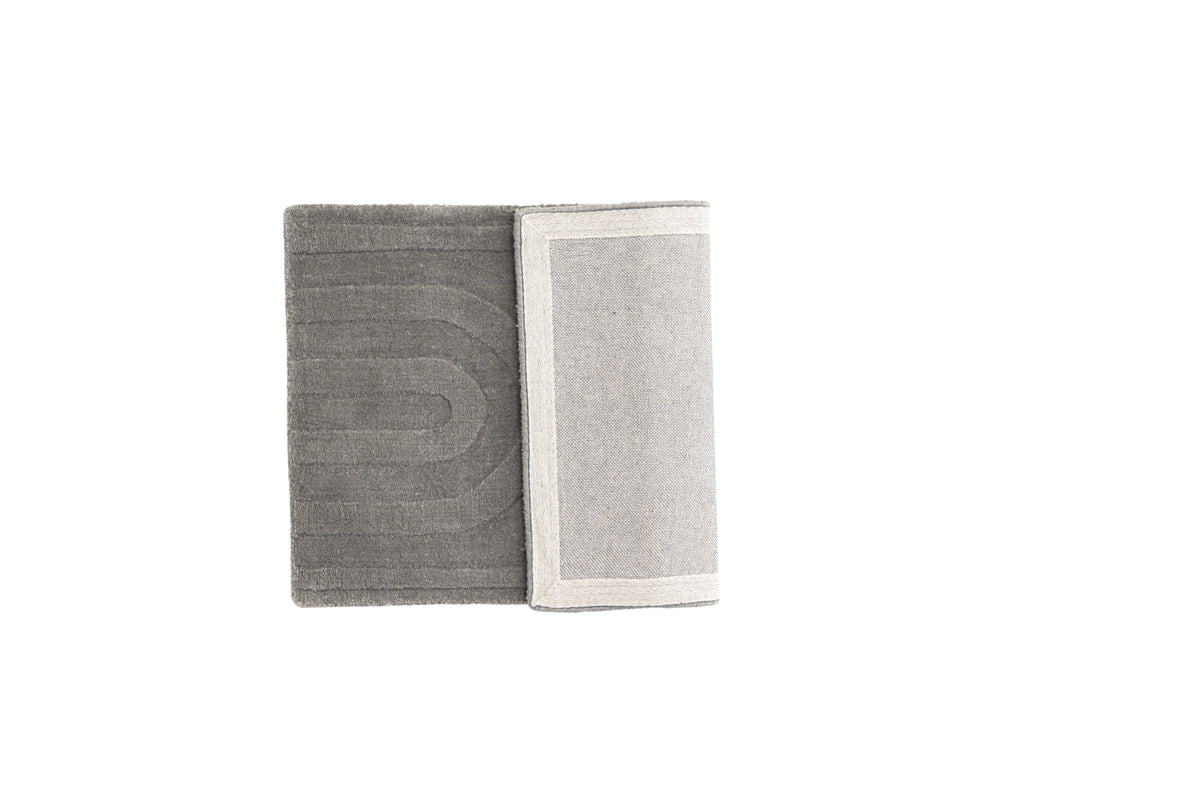 Venture Design Nora Rektangulära Mattor 80 x 50 Silver