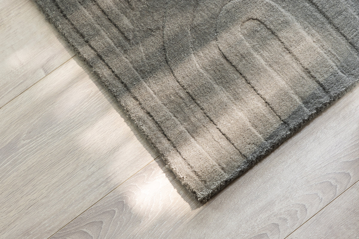 Venture Design Nora Rektangulära Mattor 80 x 50 Silver