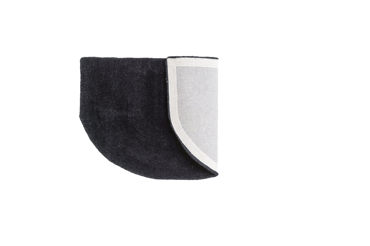 Venture Design Nora Ovala Mattor 80 x 50 Svart