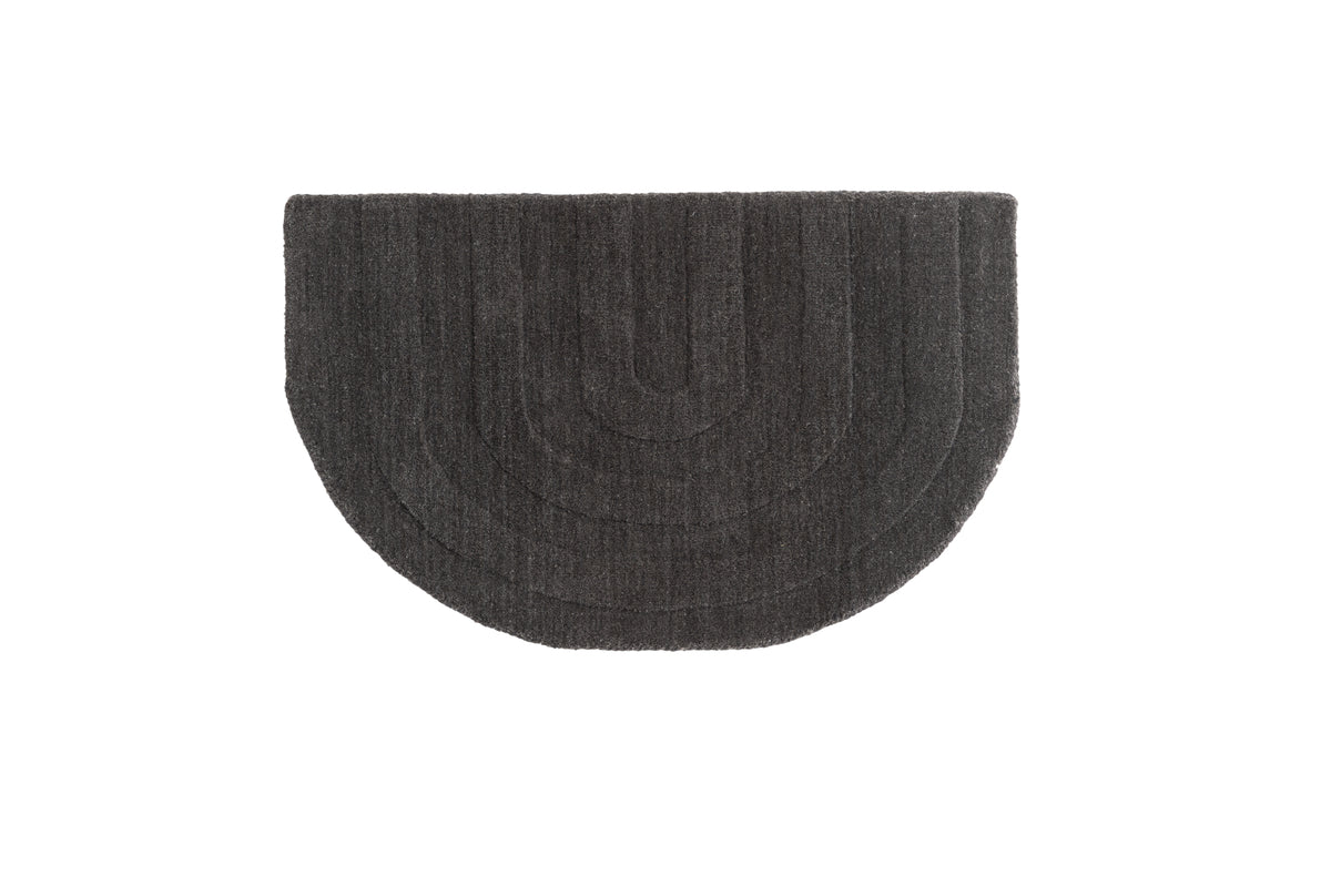 Venture Design Nora Ovala Mattor 80 x 50 Svart
