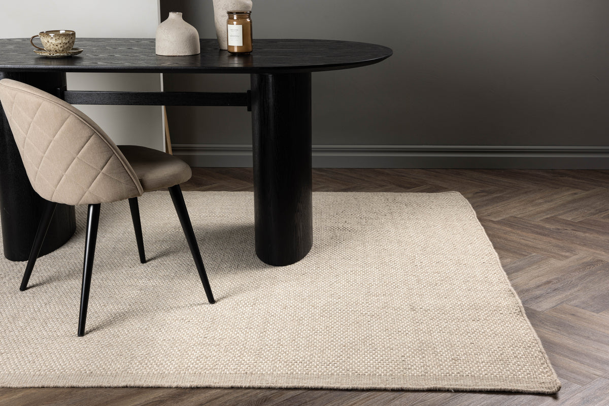 Venture Design Vilma Rektangulära Mattor 230 x 160 Beige