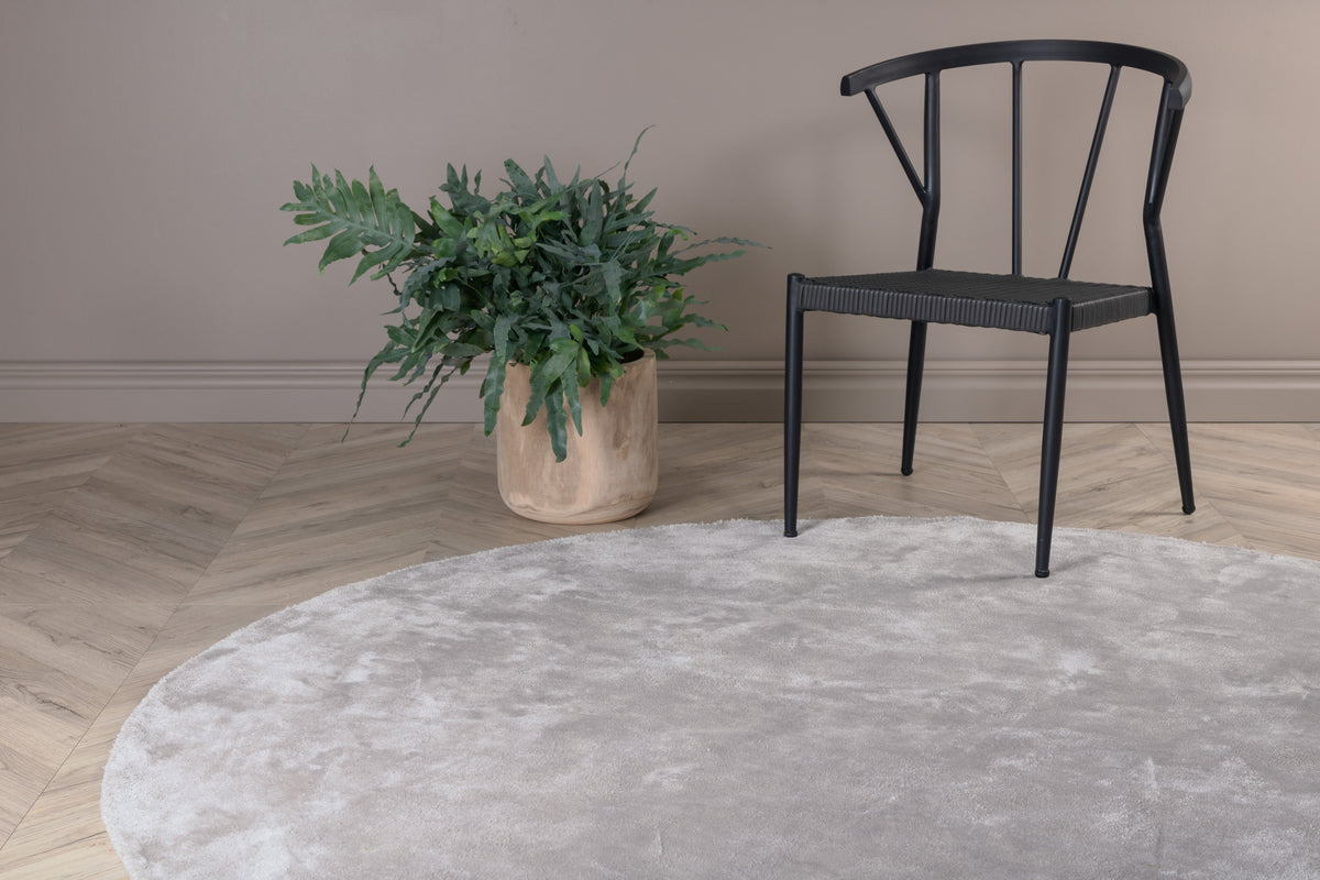 Venture Design Indra Runda Mattor ⌀200 Grå