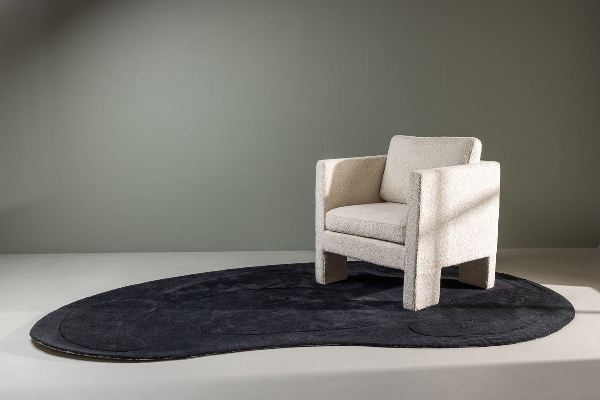 Venture Design Enard Ovala Mattor 290 × 175 Svart