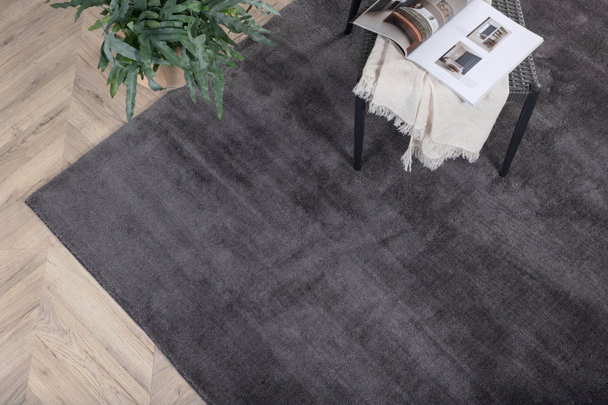 Venture Design Undra Rektangulära Mattor 300 x 200 Mörkgrå