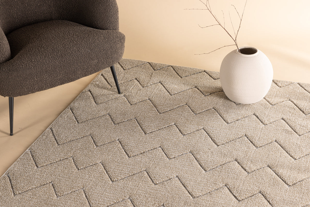 Venture Design Fia Rektangulära Mattor 290 × 200 Brun