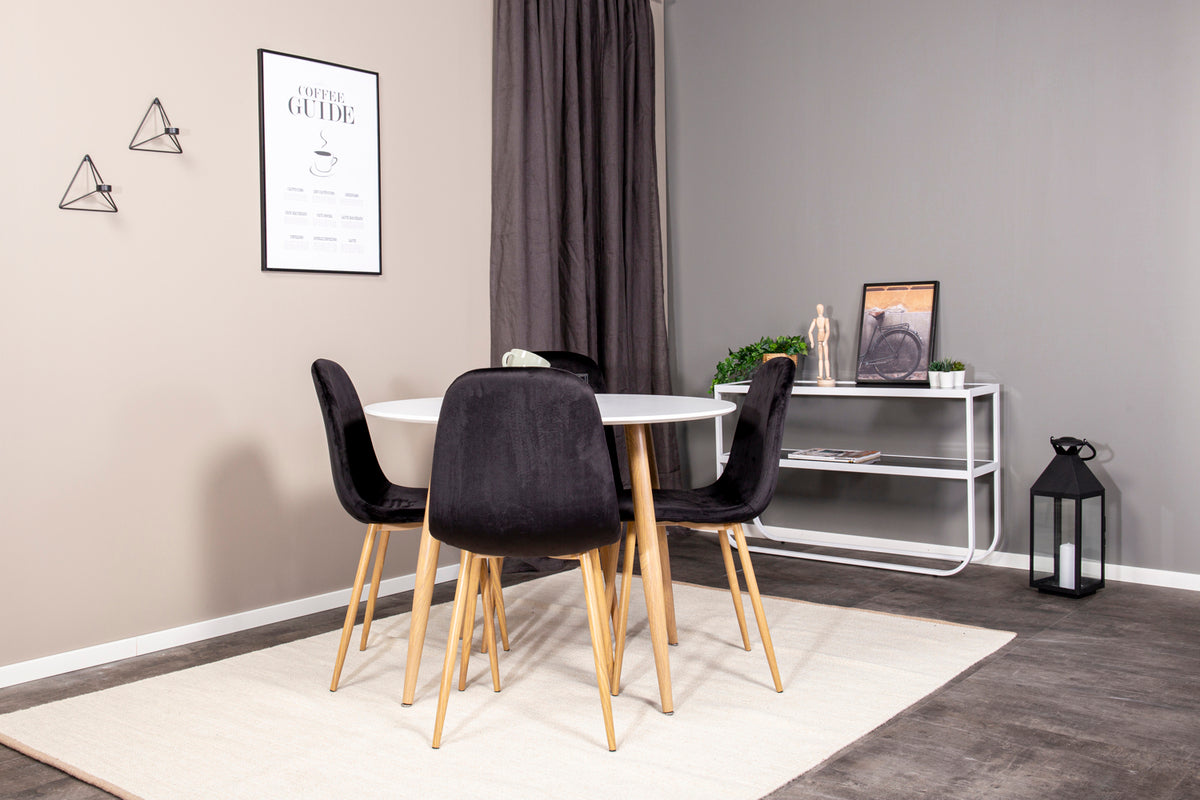 Venture Design Rocker Sidobord 110 x 30 Vit