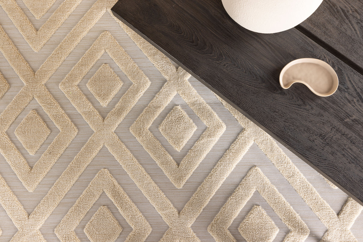 Venture Design Pia Rektangulära Mattor 290 × 200 Beige