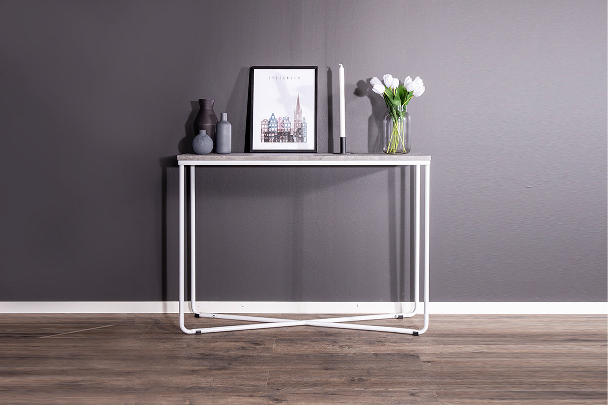 Venture Design Palace Sidobord 110 x 30 Mörkgrå