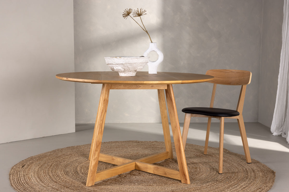 Venture Design Yakidon Runda Matbord ⌀120 Brun