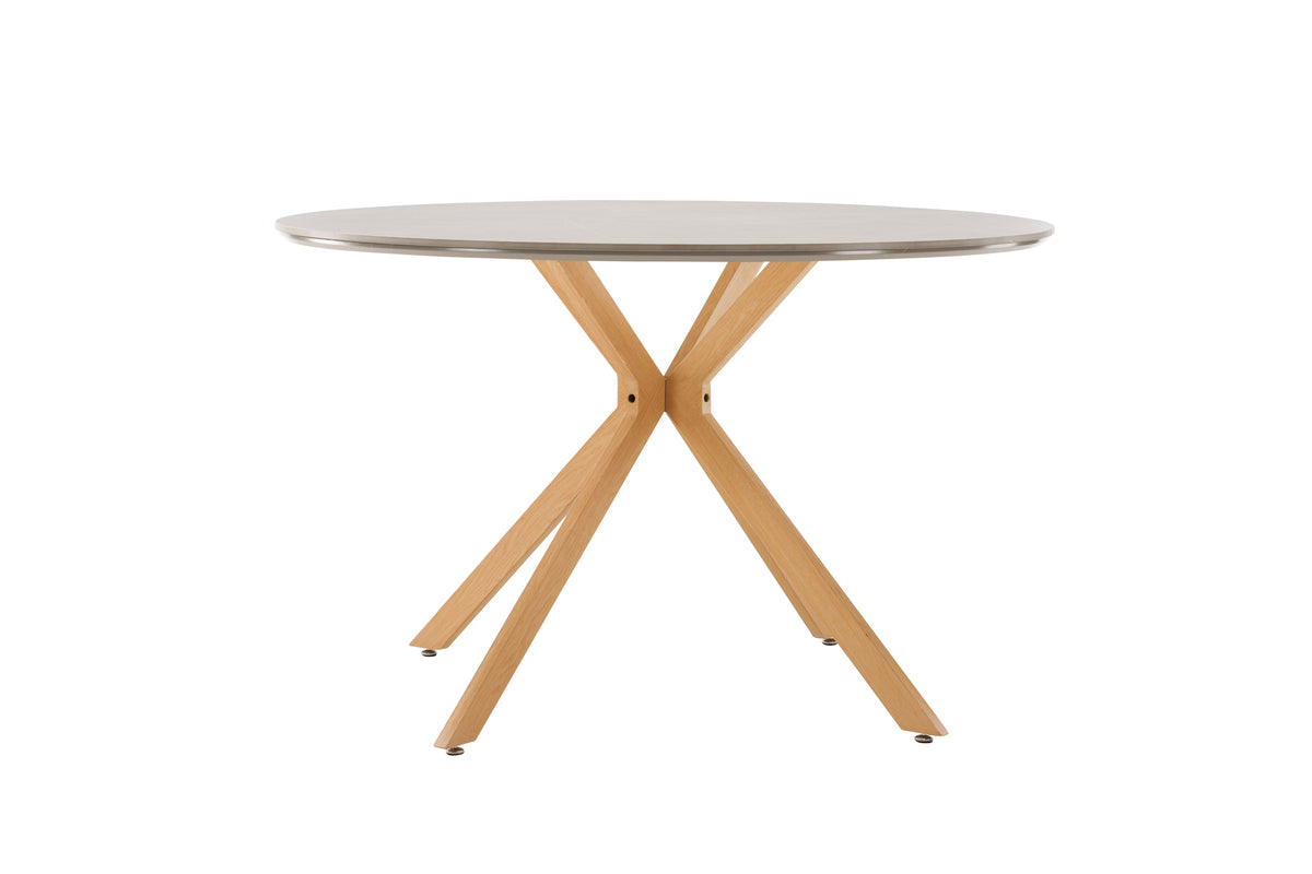 Venture Design Piazza Runda Matbord ⌀120 Grå