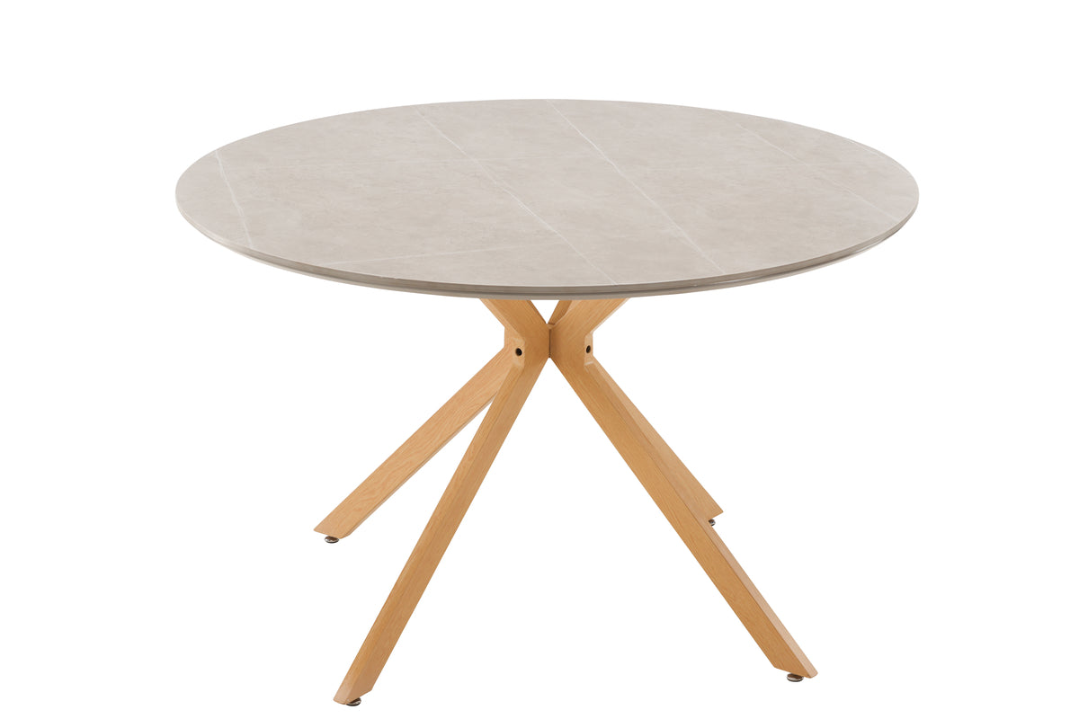 Venture Design Piazza Runda Matbord ⌀120 Grå