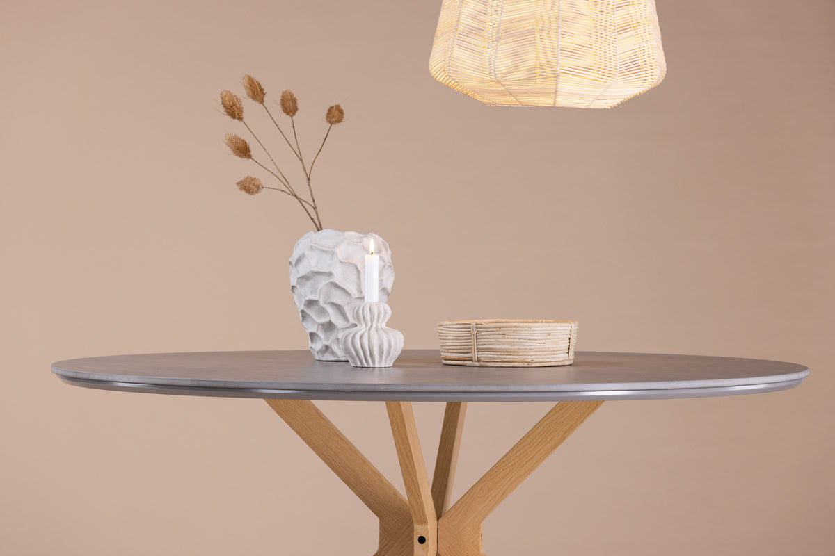 Venture Design Piazza Runda Matbord ⌀120 Grå