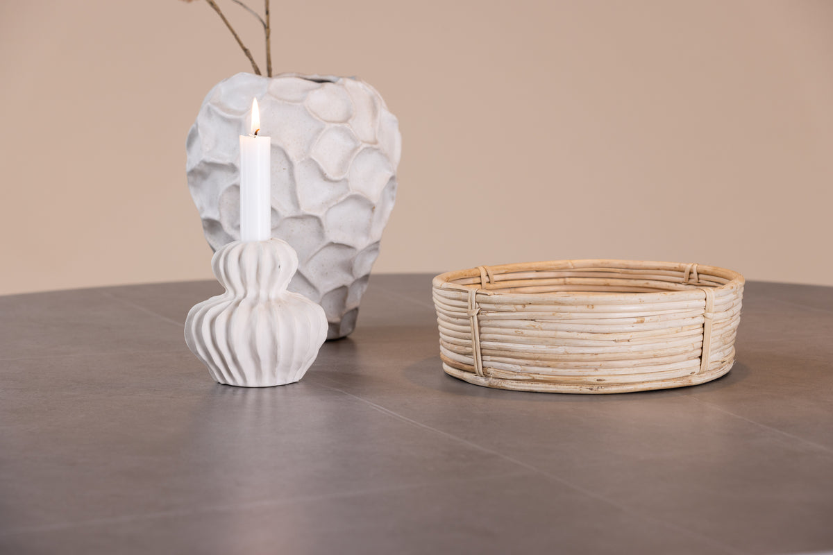 Venture Design Piazza Runda Matbord ⌀120 Grå