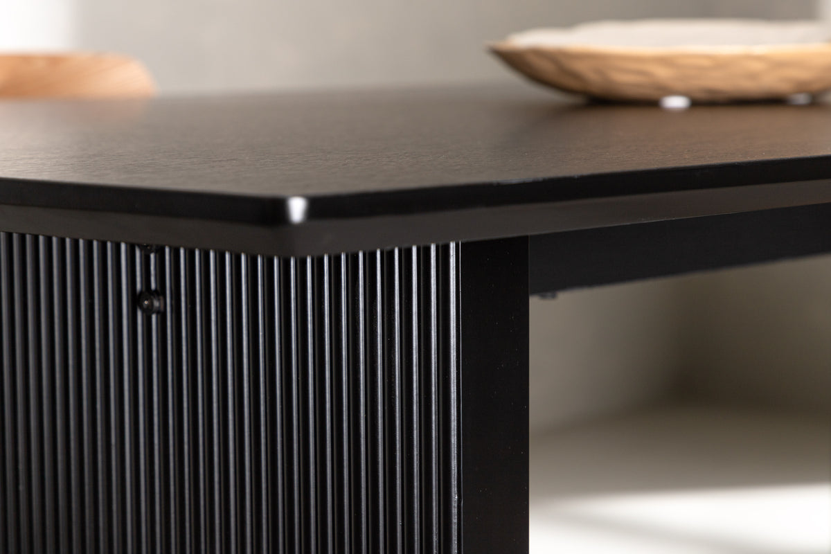Venture Design Vail Rektangulära Matbord 200 x 100 Svart