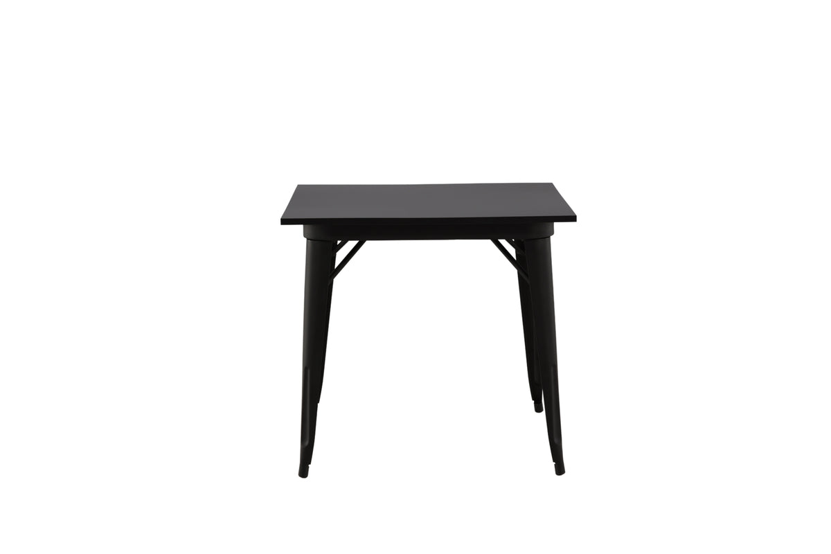 Venture Design Tempe Rektangulära Matbord 80 x 80 Svart