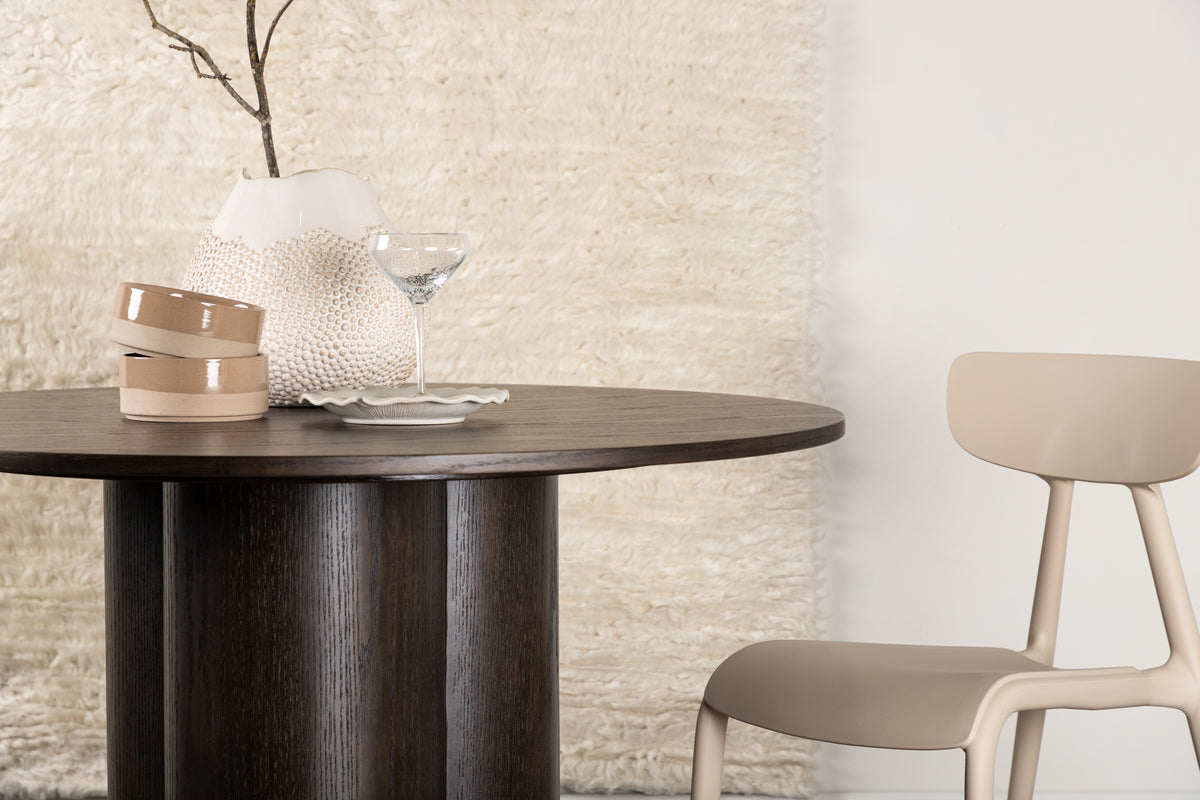 Venture Design Olivia Runda Matbord ⌀110 Mocka