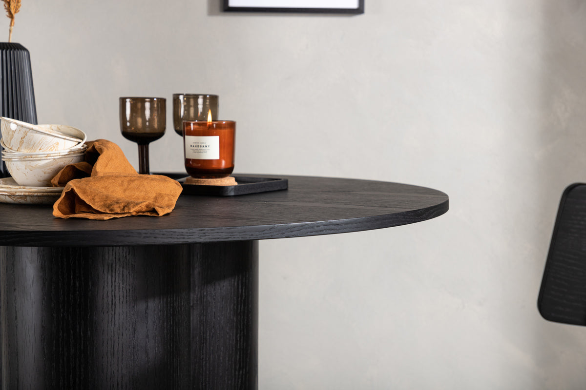 Venture Design Olivia Runda Matbord ⌀110 Svart