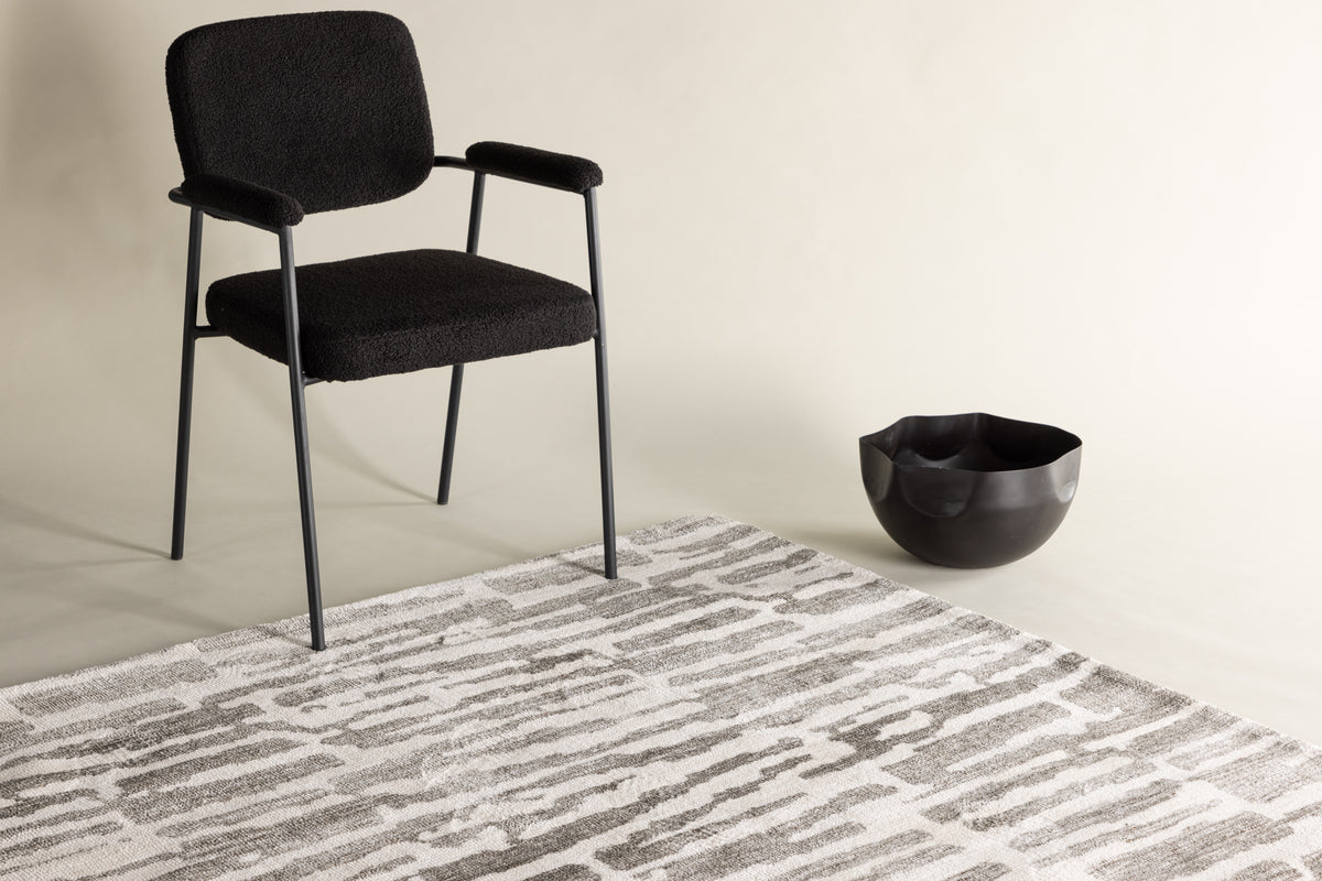 Venture Design Milos Rektangulära Mattor 230 x 160 Grå