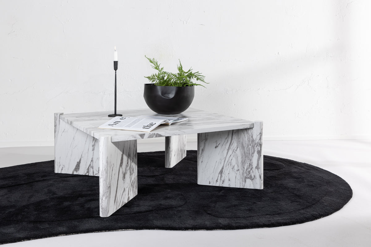 Venture Design Rogaland Soffbord 100 x 100 Vit
