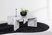Venture Design Rogaland Soffbord 100 x 100 Vit