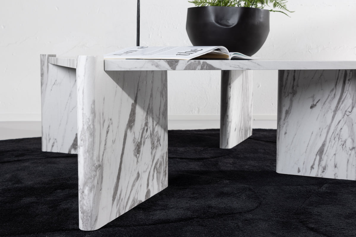 Venture Design Rogaland Soffbord 100 x 100 Vit